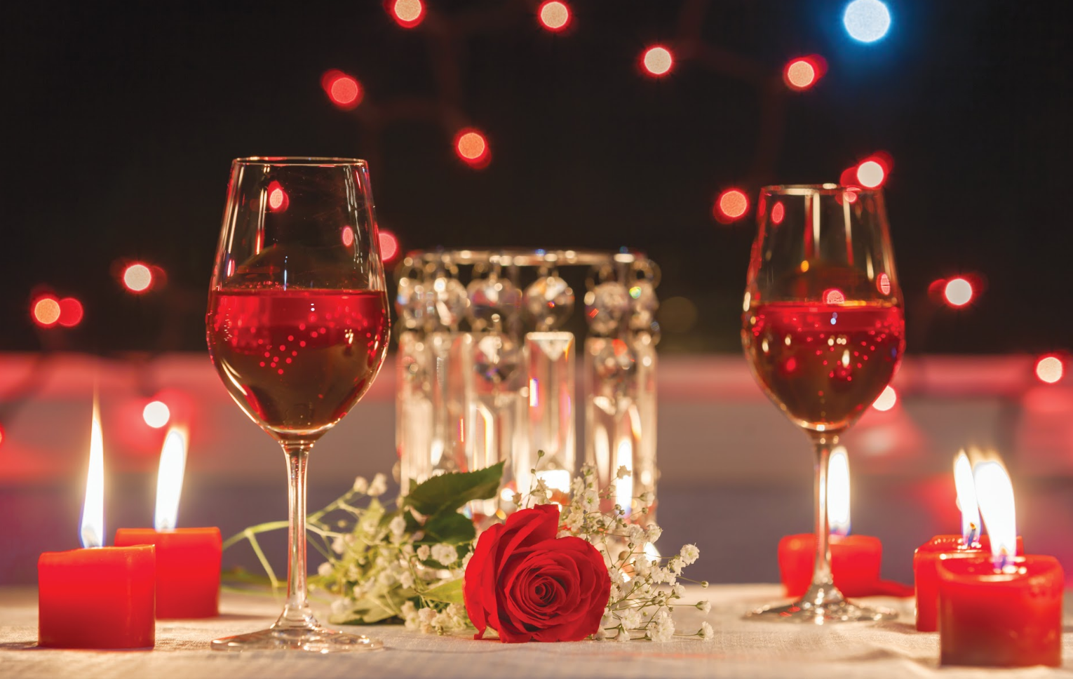 romantic table setting - SouthValley.com